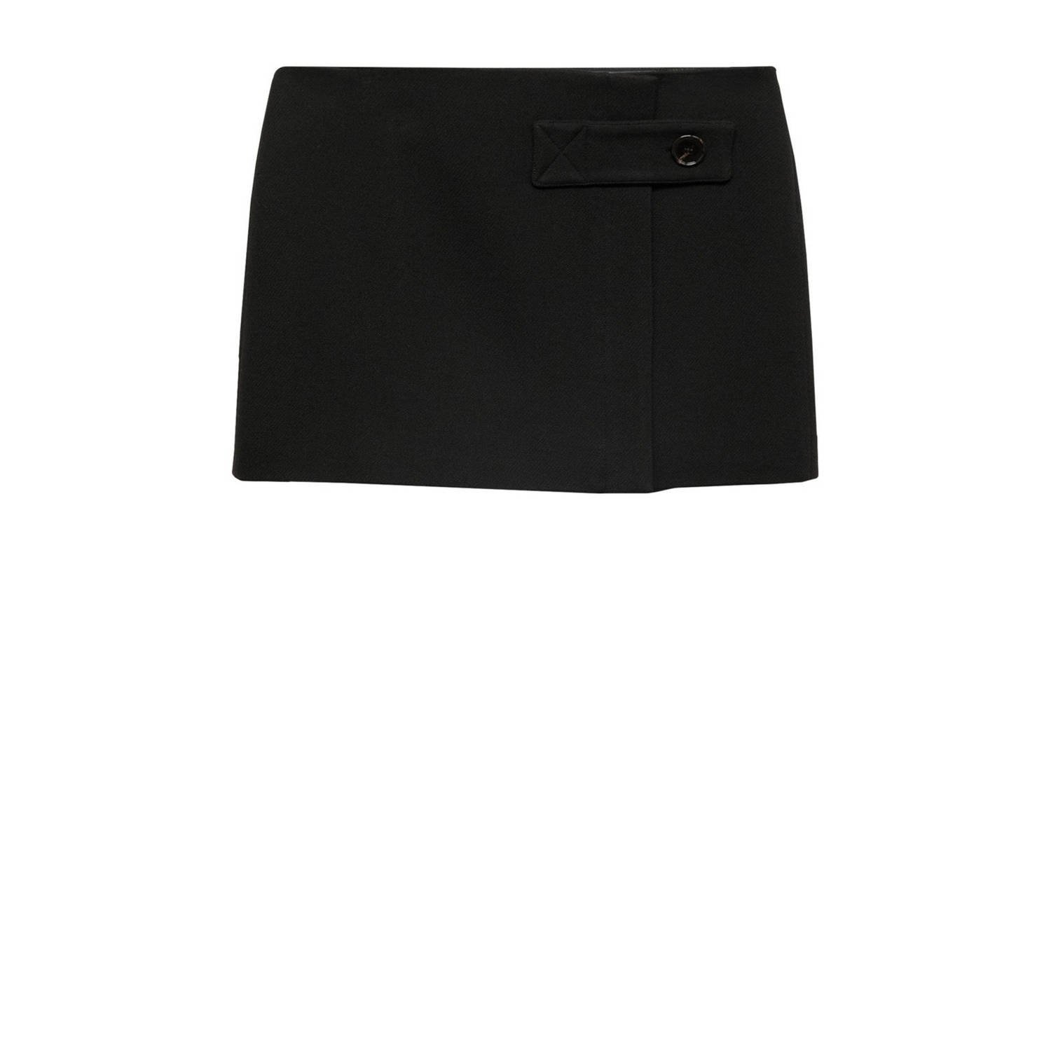 Mango mini rok zwart