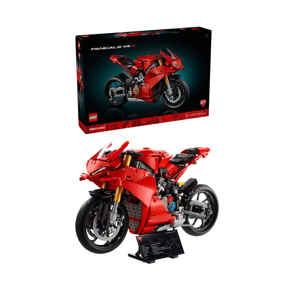 LEGO Ducati Panigale V4 S motor 42202