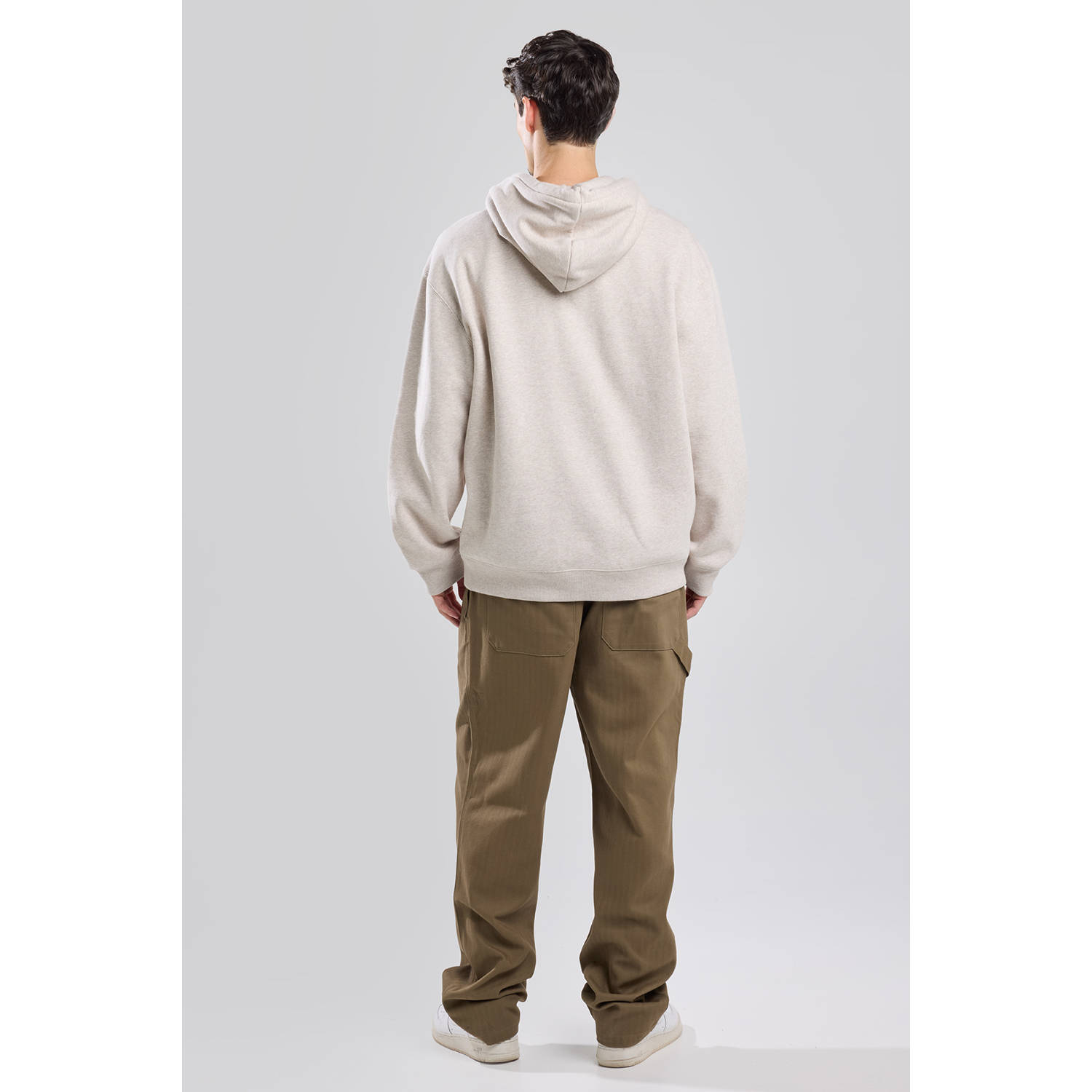 America Today hoodie beige