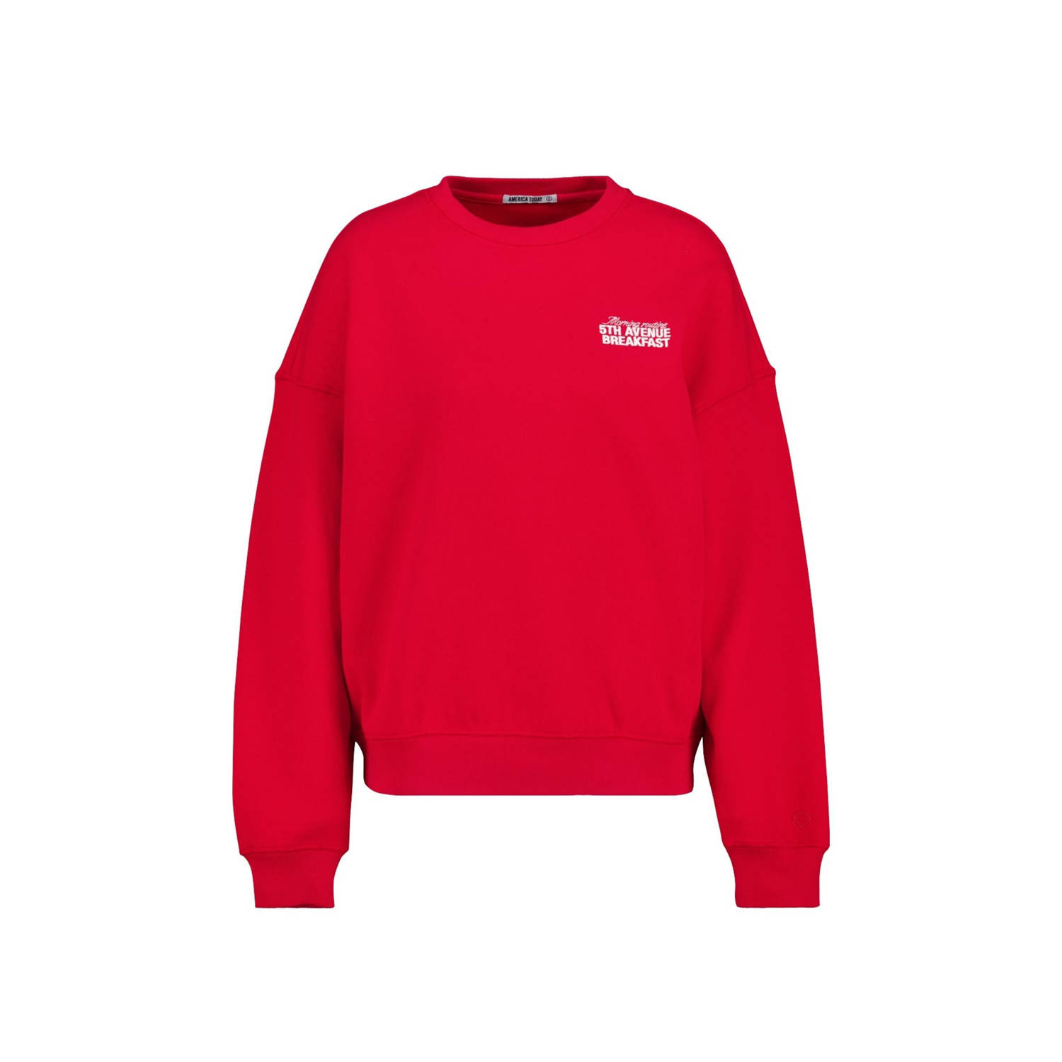 America Today sweater rood