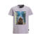 Me & My Monkey T-shirt met printopdruk paars