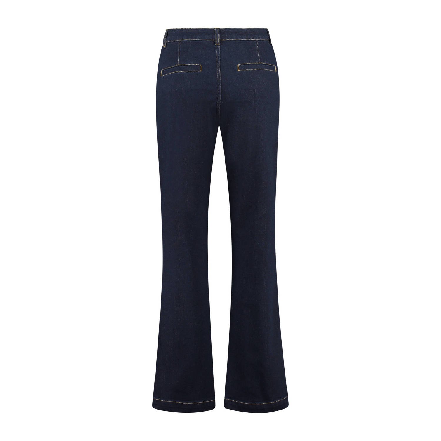 Claudia Sträter CLAUDIA BY CLAUDIA STRÄTER flared jeans dark blue denim