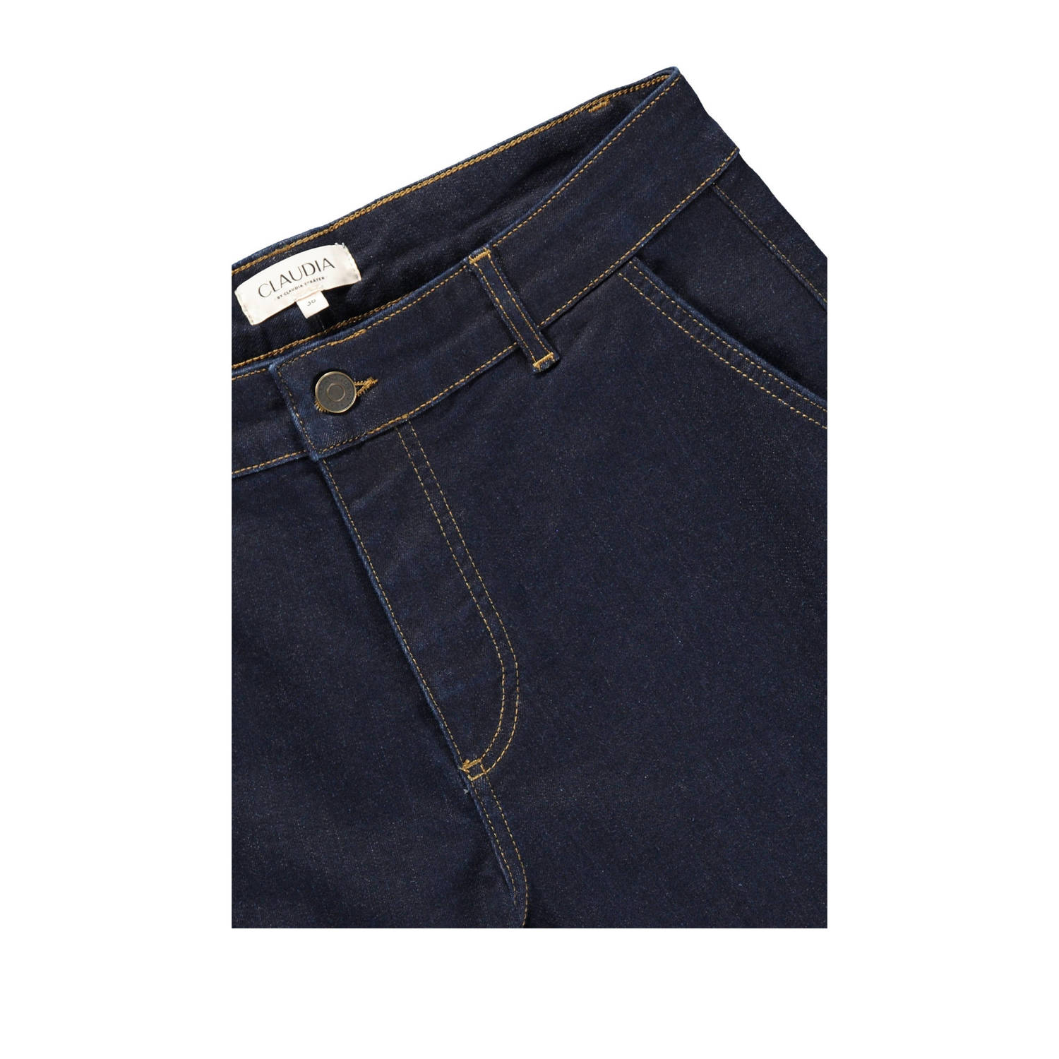 Claudia Sträter CLAUDIA BY CLAUDIA STRÄTER flared jeans dark blue denim