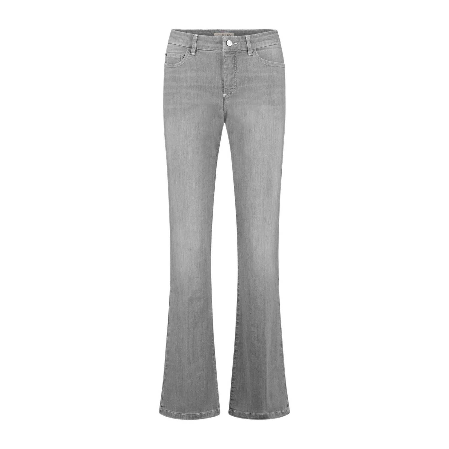 Claudia Sträter flared jeans grey denim