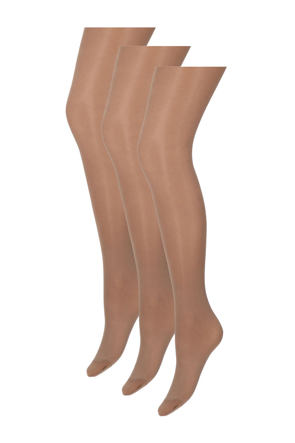 Marianne panty 35 denier - muskaat (set van 3)