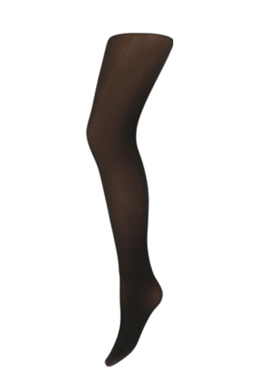 Marianne fleece panty zwart/nude