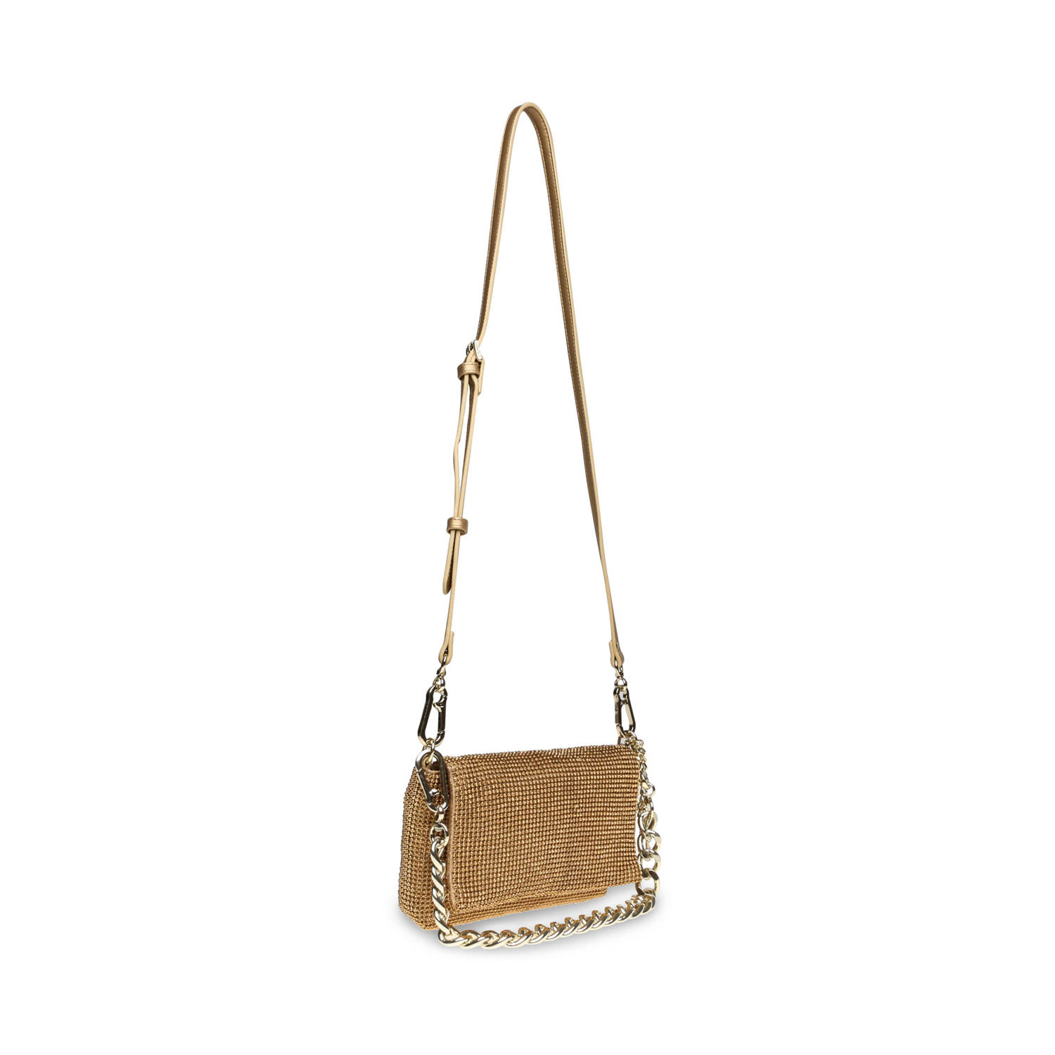 Steve Madden crossbody tas met strass Bkiana goudkleurig