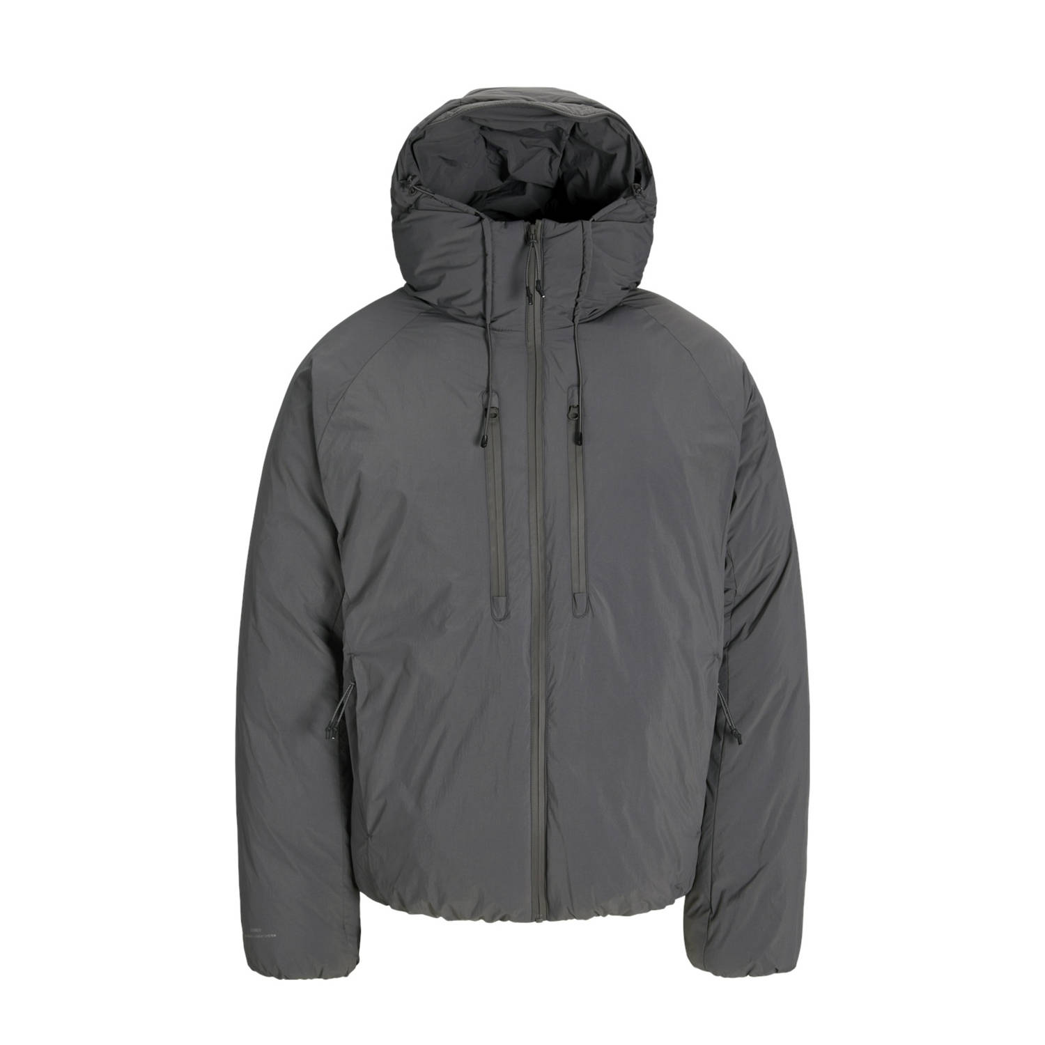 JACK & JONES CORE gewatteerde winterjas JCOTERRAIN grijs