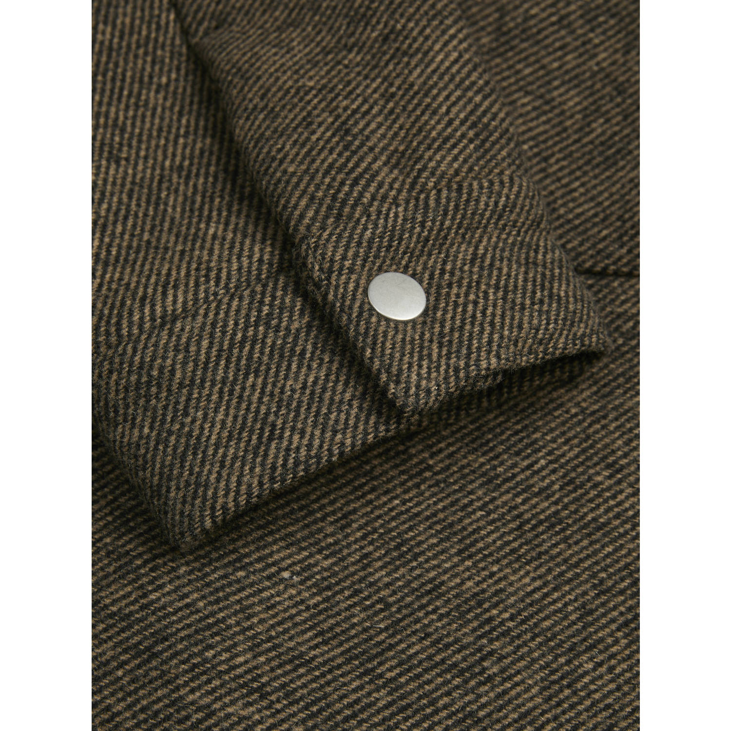 JACK & JONES PREMIUM geruite jas JPRCCRUSSEL bruin