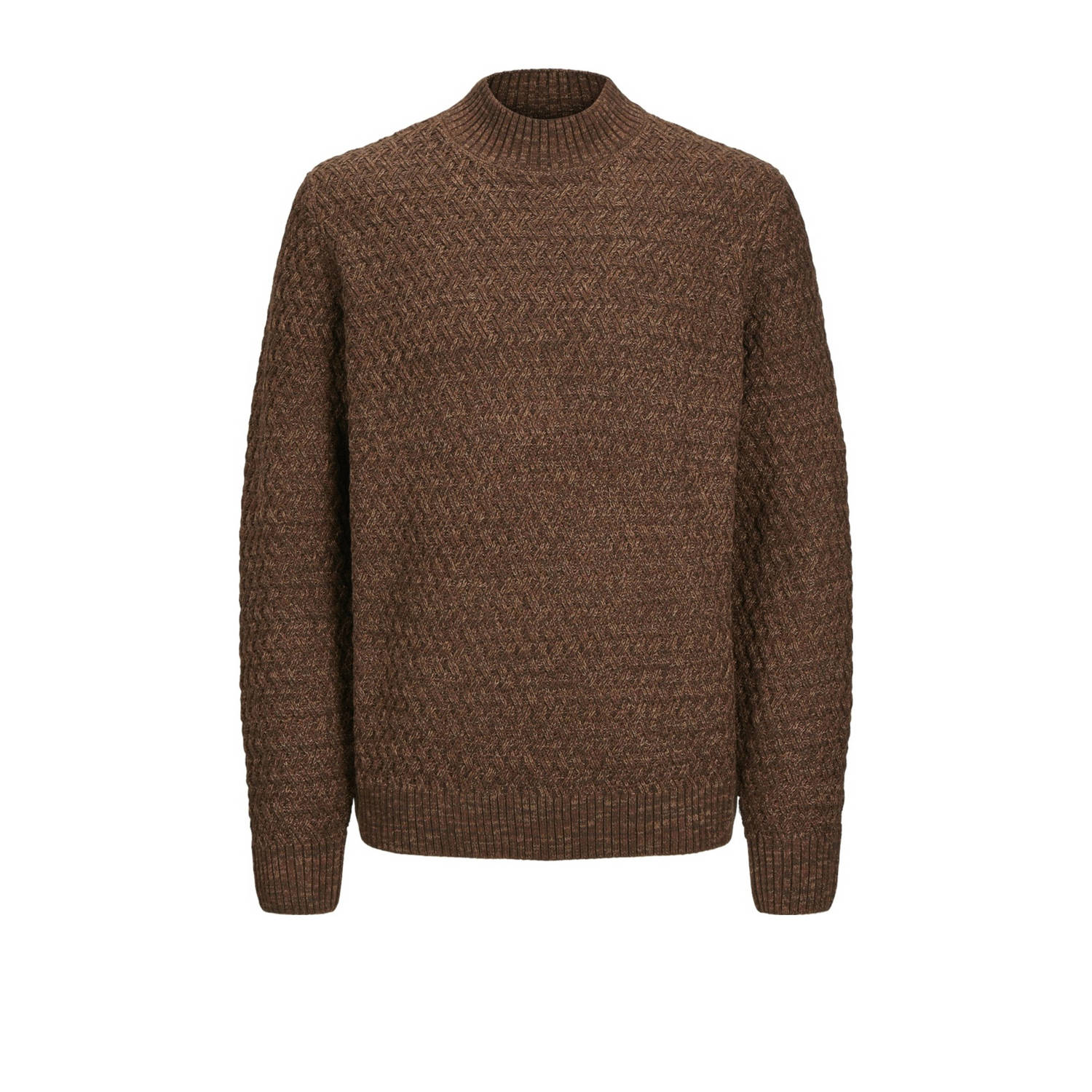 Jack & Jones Premium Gebreide pullover met structuurmotief