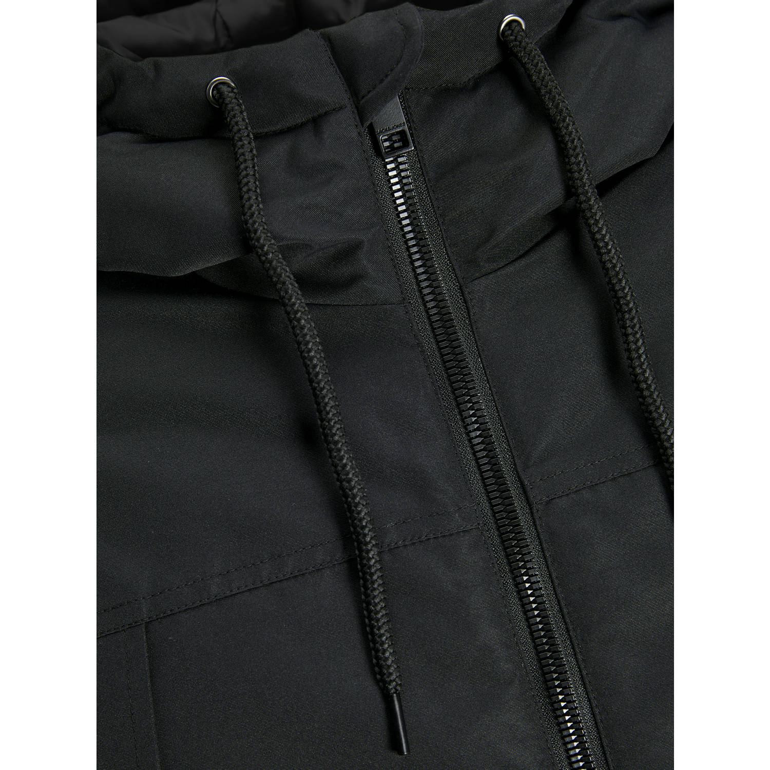 JACK & JONES gewatteerde jas zwart