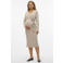 MAMALICIOUS gebreide zwangerschaps- en voedingsjurk MLFIE beige