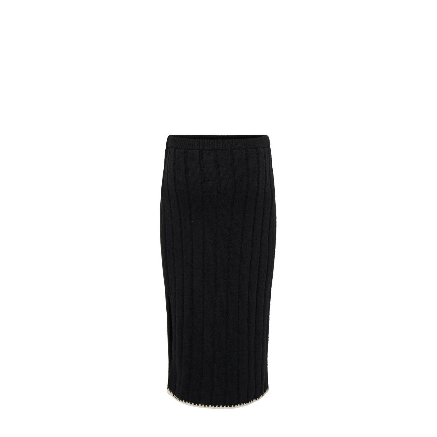 ONLY MATERNITY zwangerschaps midi rok zwart