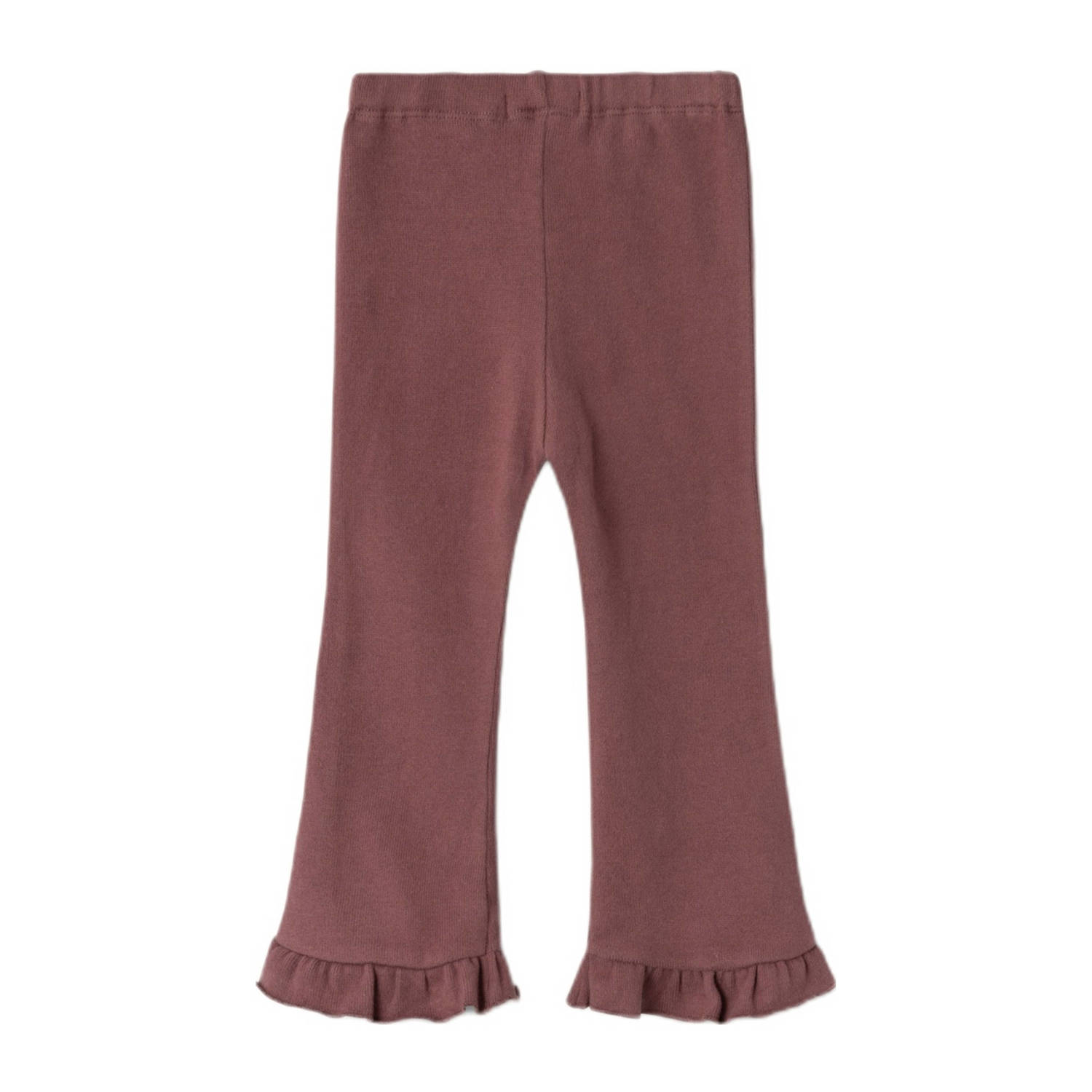 LIL' ATELIER MINI flared broek NMFTHORO bruin