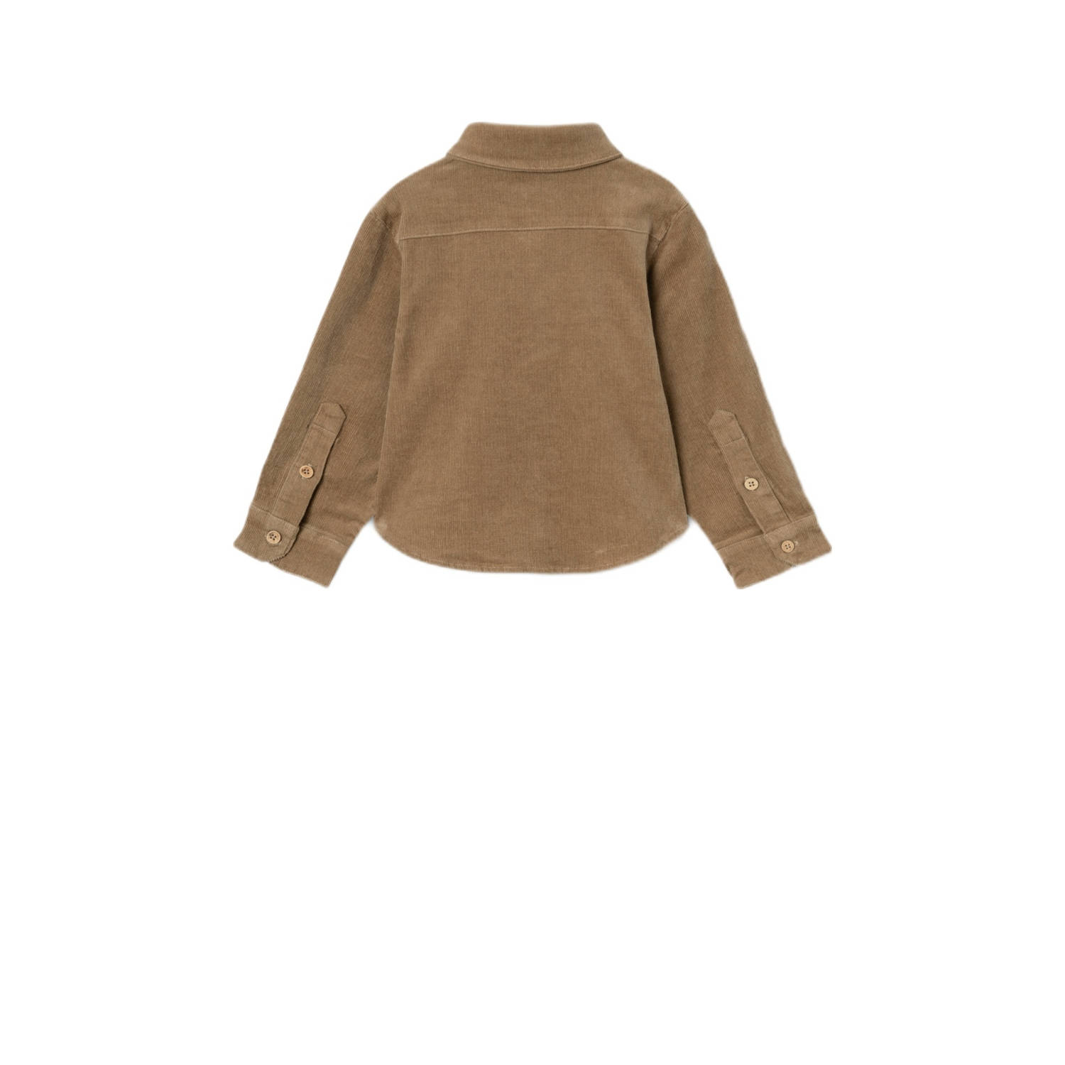 LIL' ATELIER MINI overhemd NMMOBERT camel