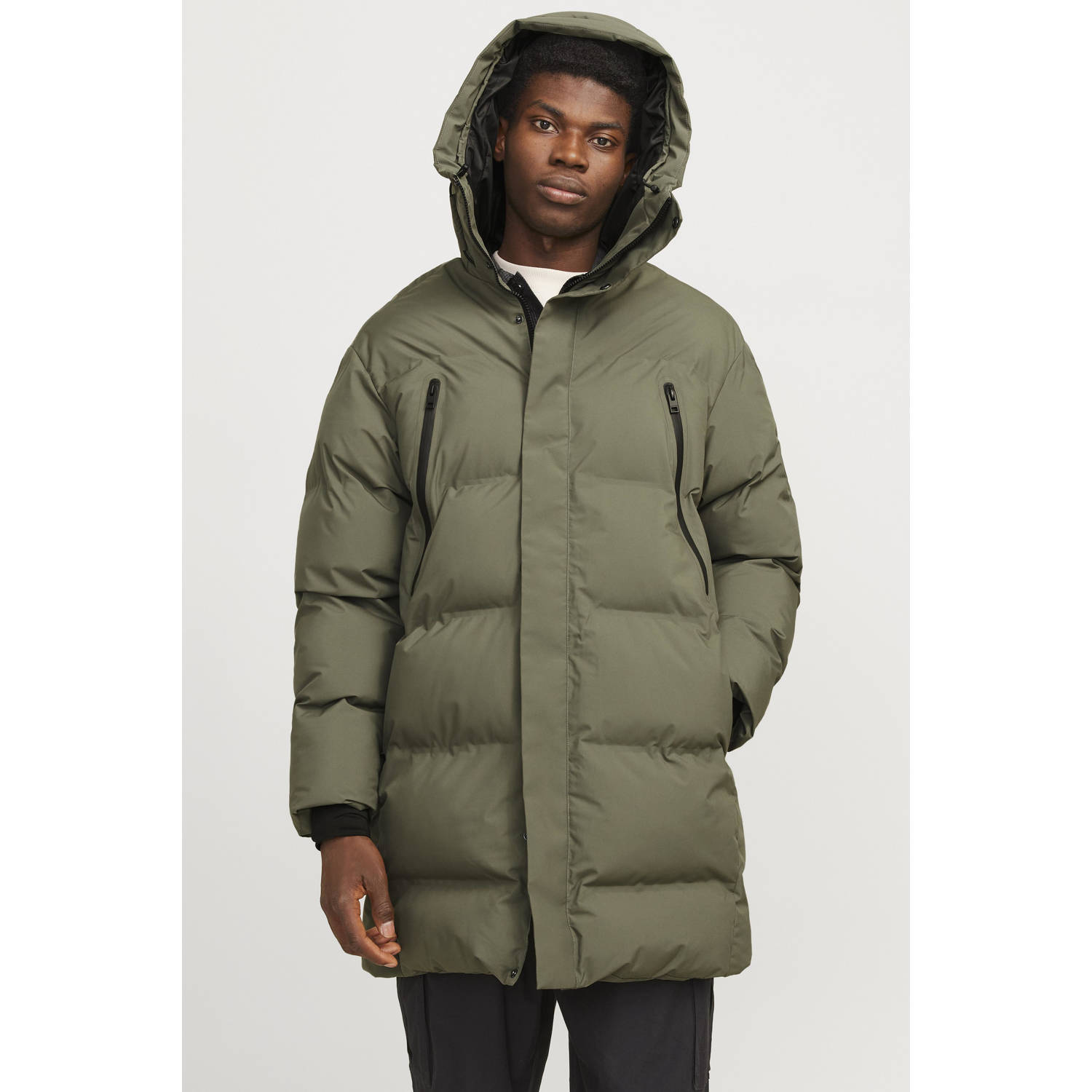 JACK & JONES CORE gewatteerde jas JCOALPHA