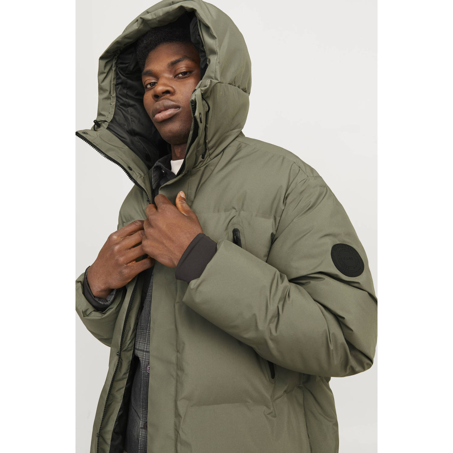 JACK & JONES CORE gewatteerde jas JCOALPHA