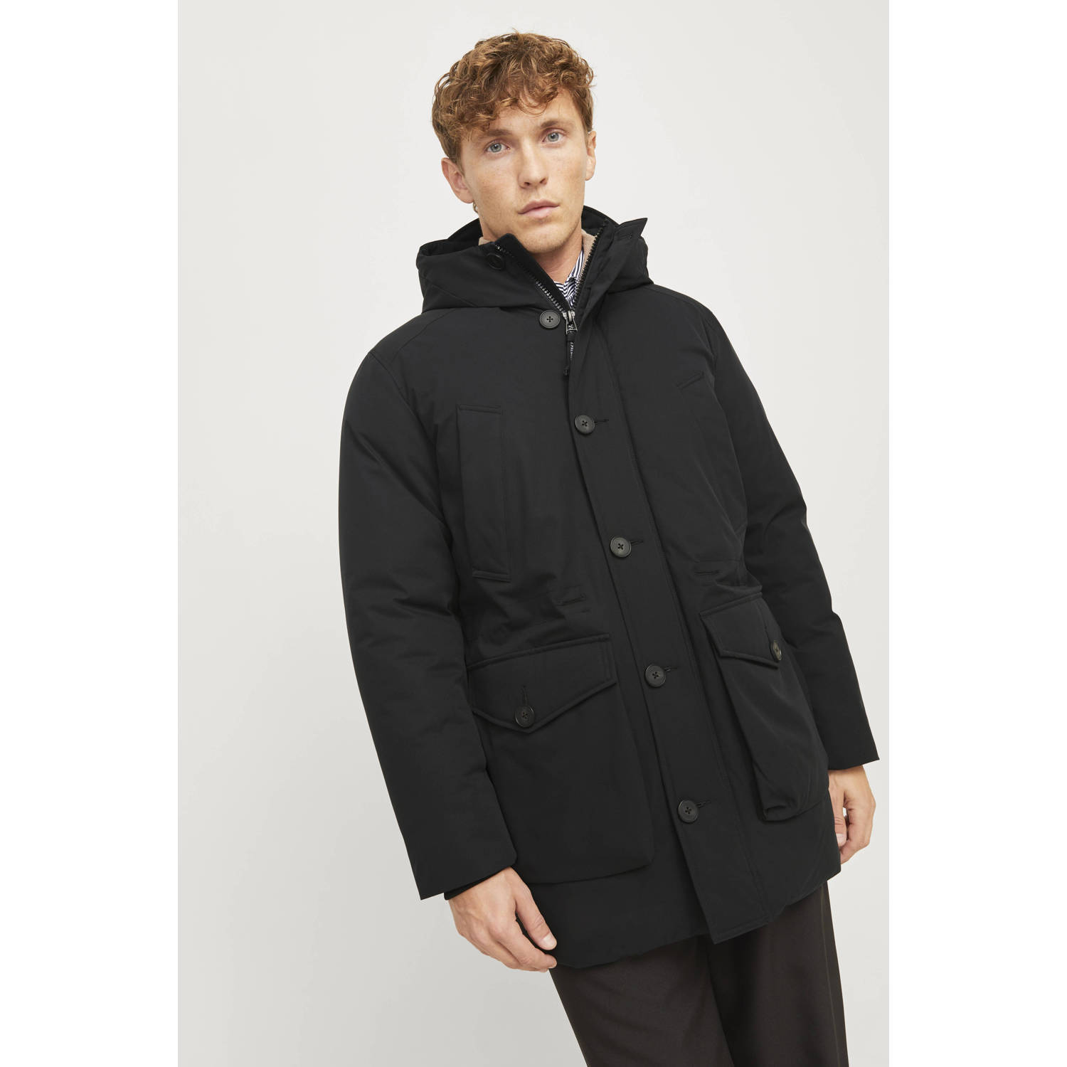 JACK & JONES PREMIUM gewatteerde jas JPRCCCITY