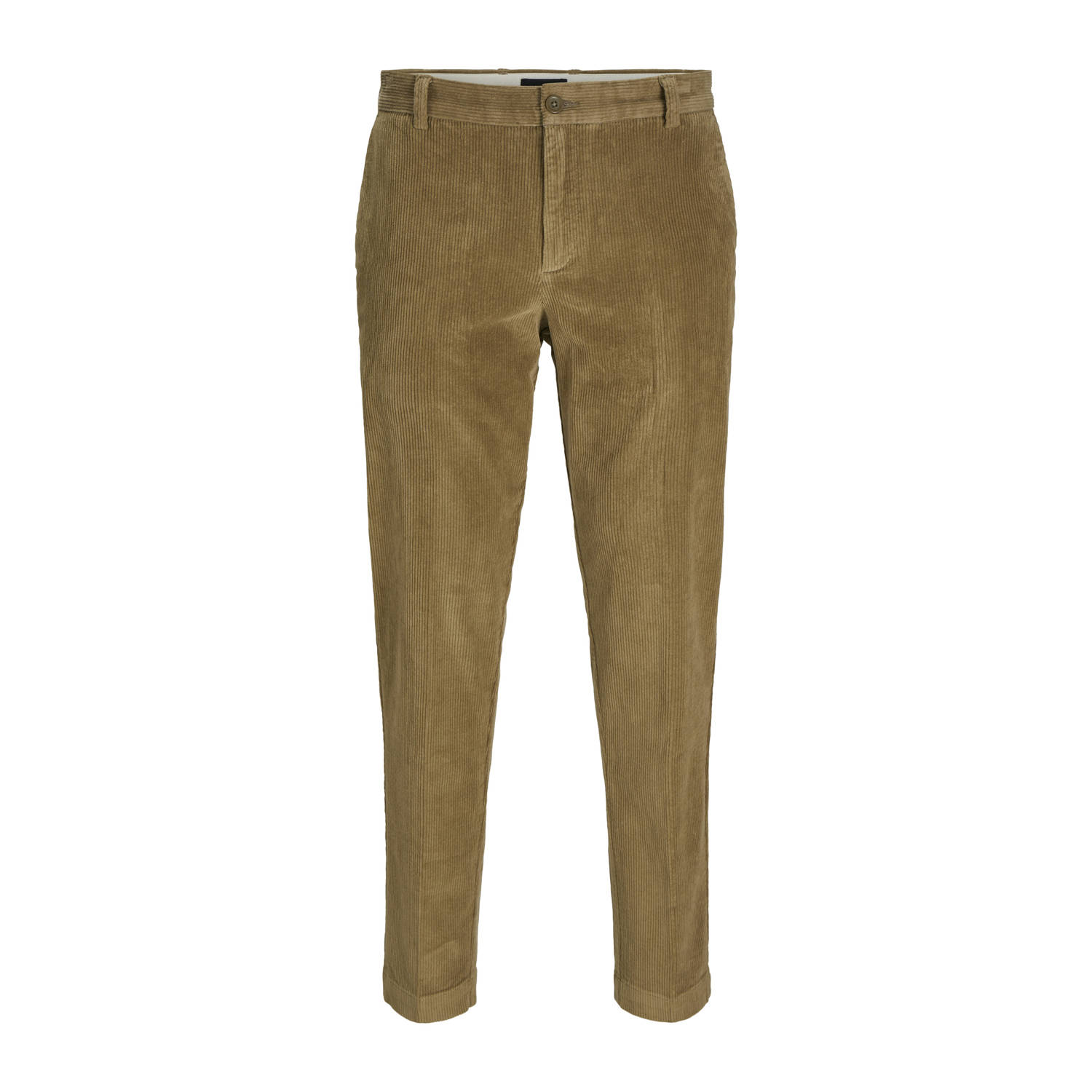 JACK & JONES PANTS STUDIO corduroy tapered fit chino JPSTACE bruin