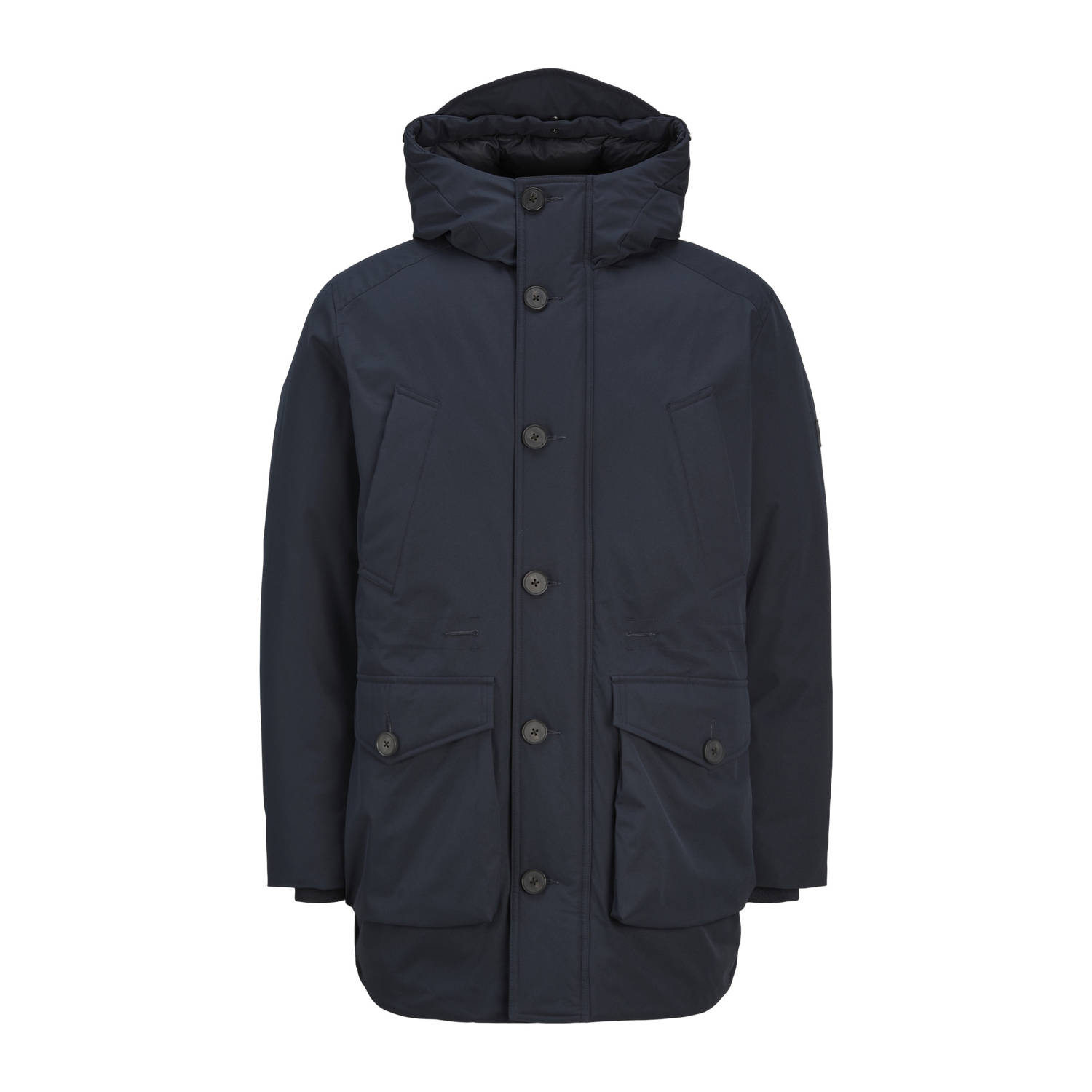 JACK & JONES PREMIUM gewatteerde jas JPRCCCITY donkerblauw