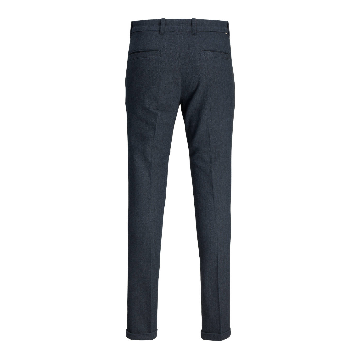 JACK & JONES PANTS STUDIO slim fit chino JPSTMARCO donkerblauw