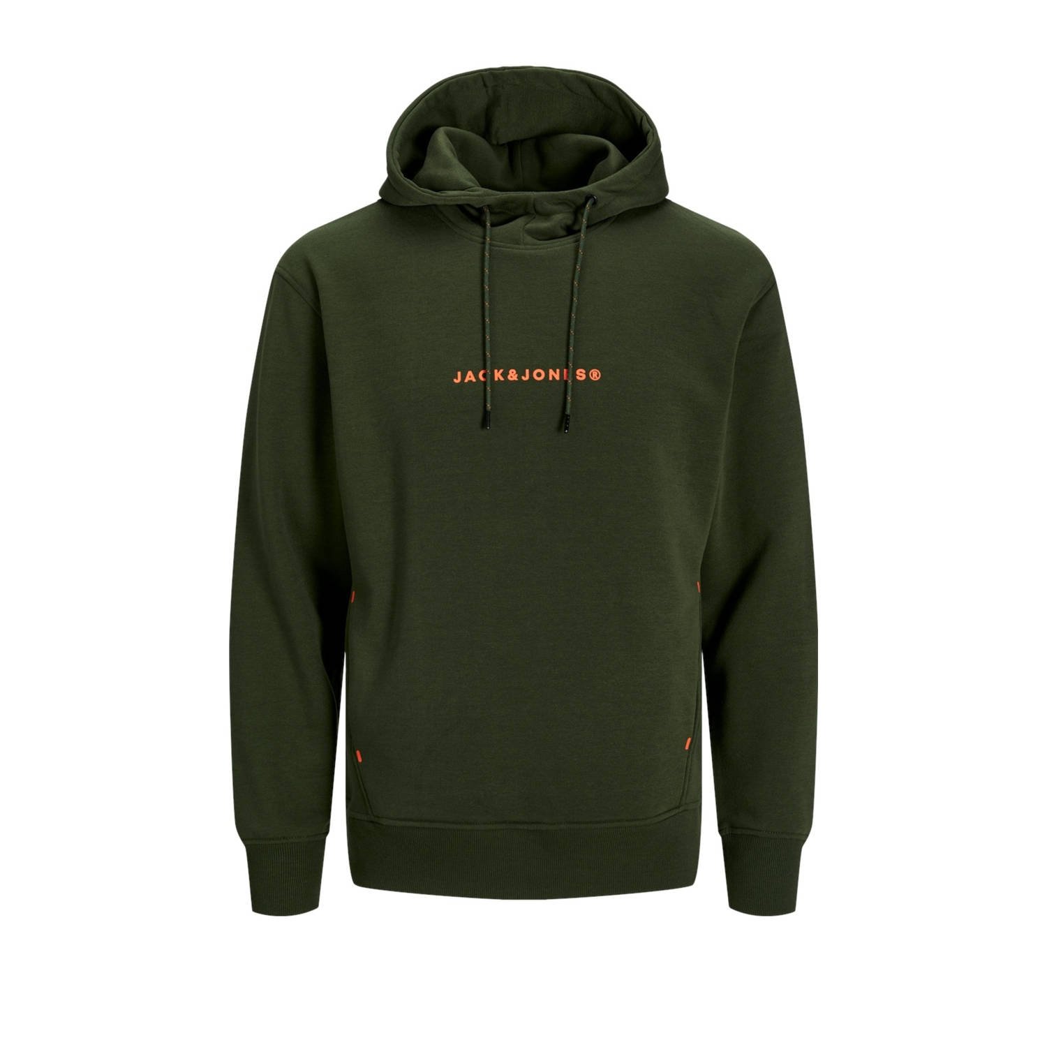 Jack & jones Tree Hoodie met zachte binnenvoering Green Heren