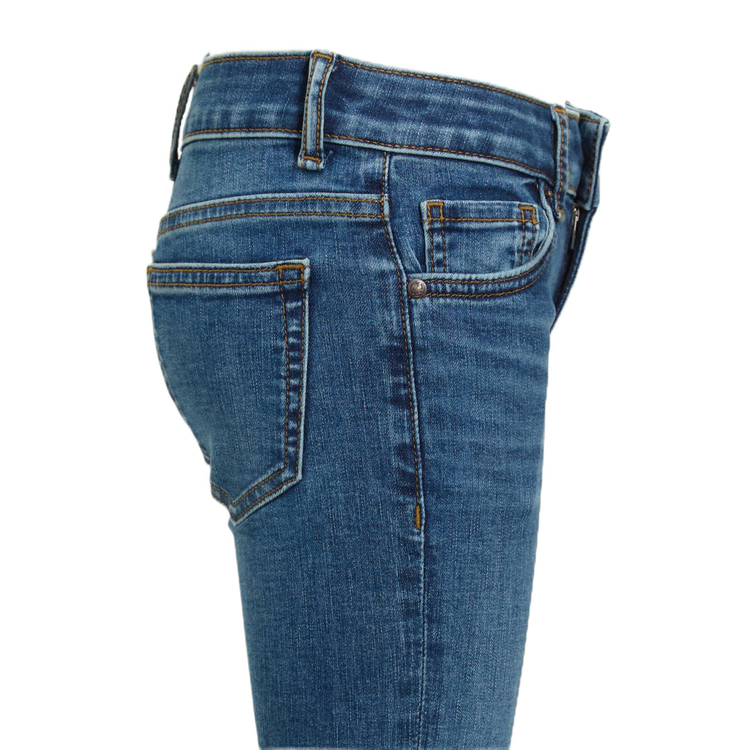 anytime skinny jeans medium blauw