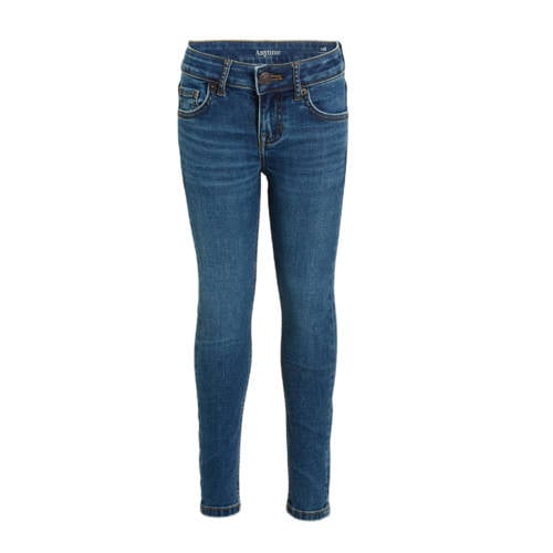 anytime skinny jeans medium blauw afbeelding