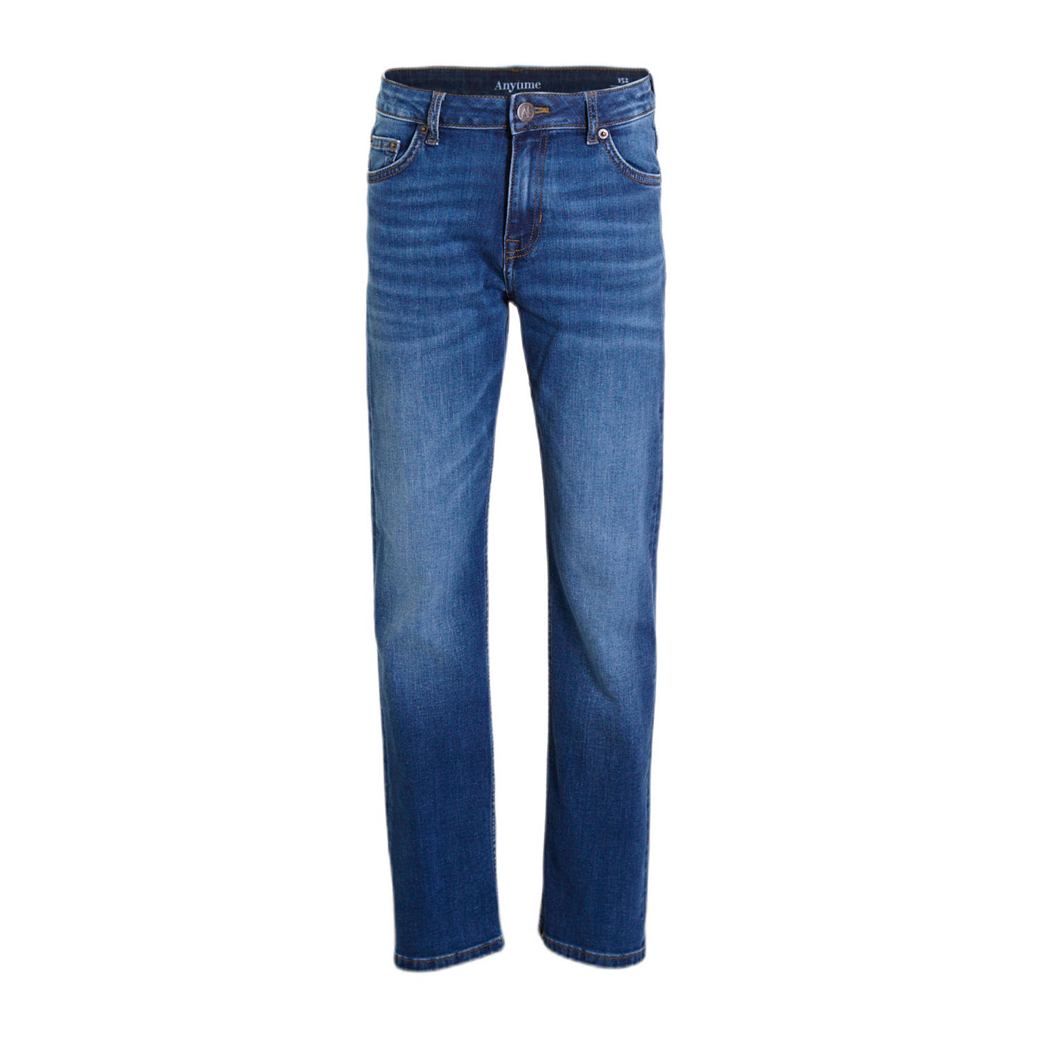 Anytime relaxed fit jeans blauw
