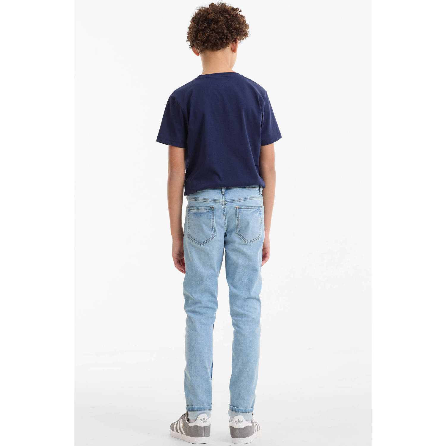 anytime skinny jeans lichtblauw