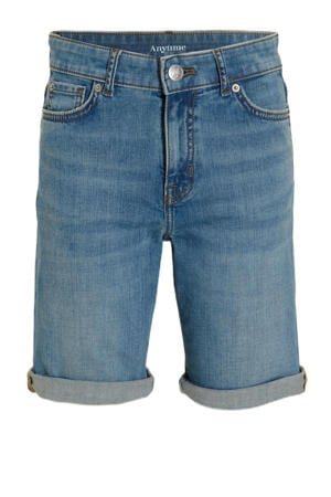 denim short lichtblauw