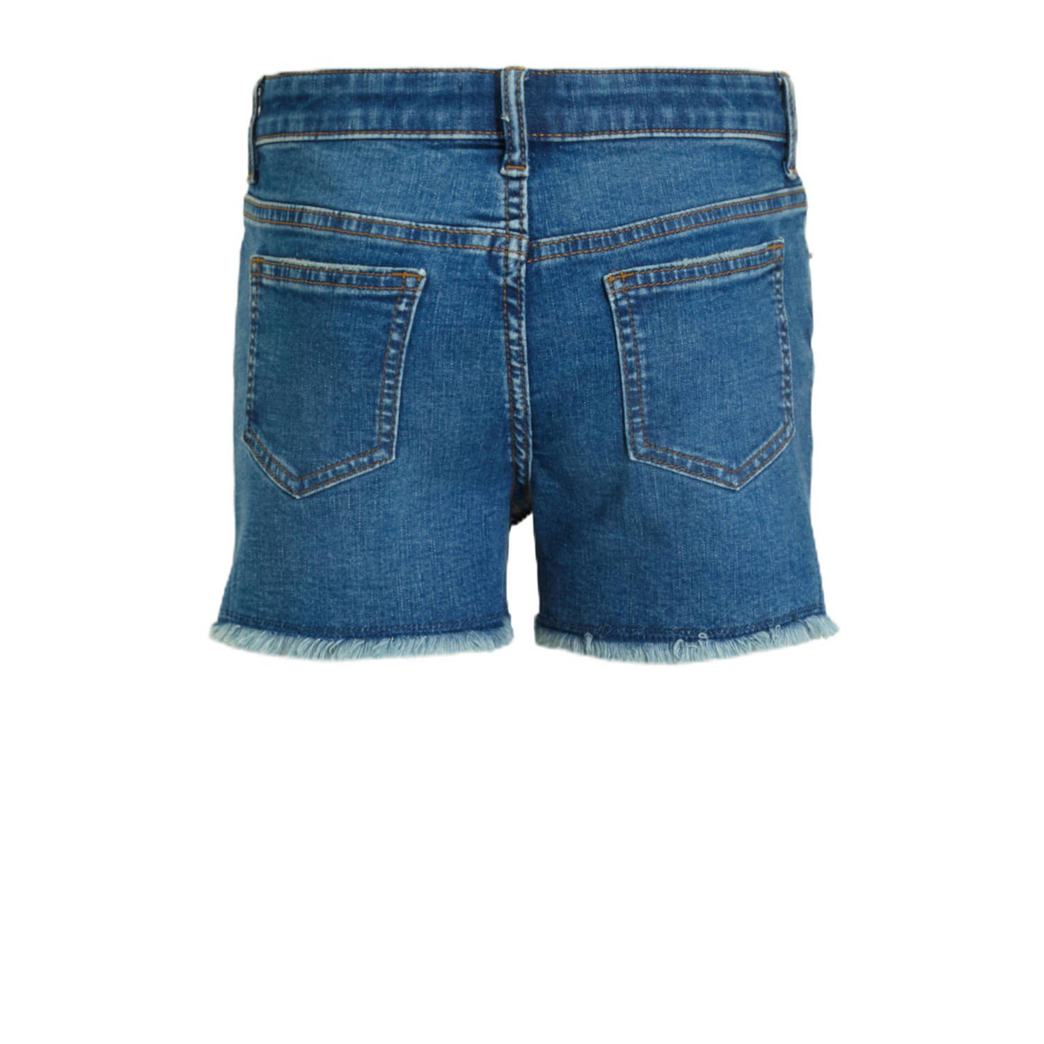 anytime denim short blauw