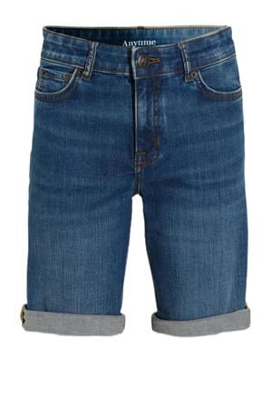denim short blauw