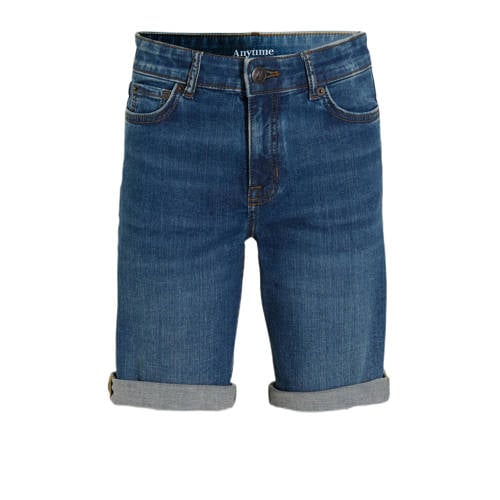 anytime denim short blauw afbeelding