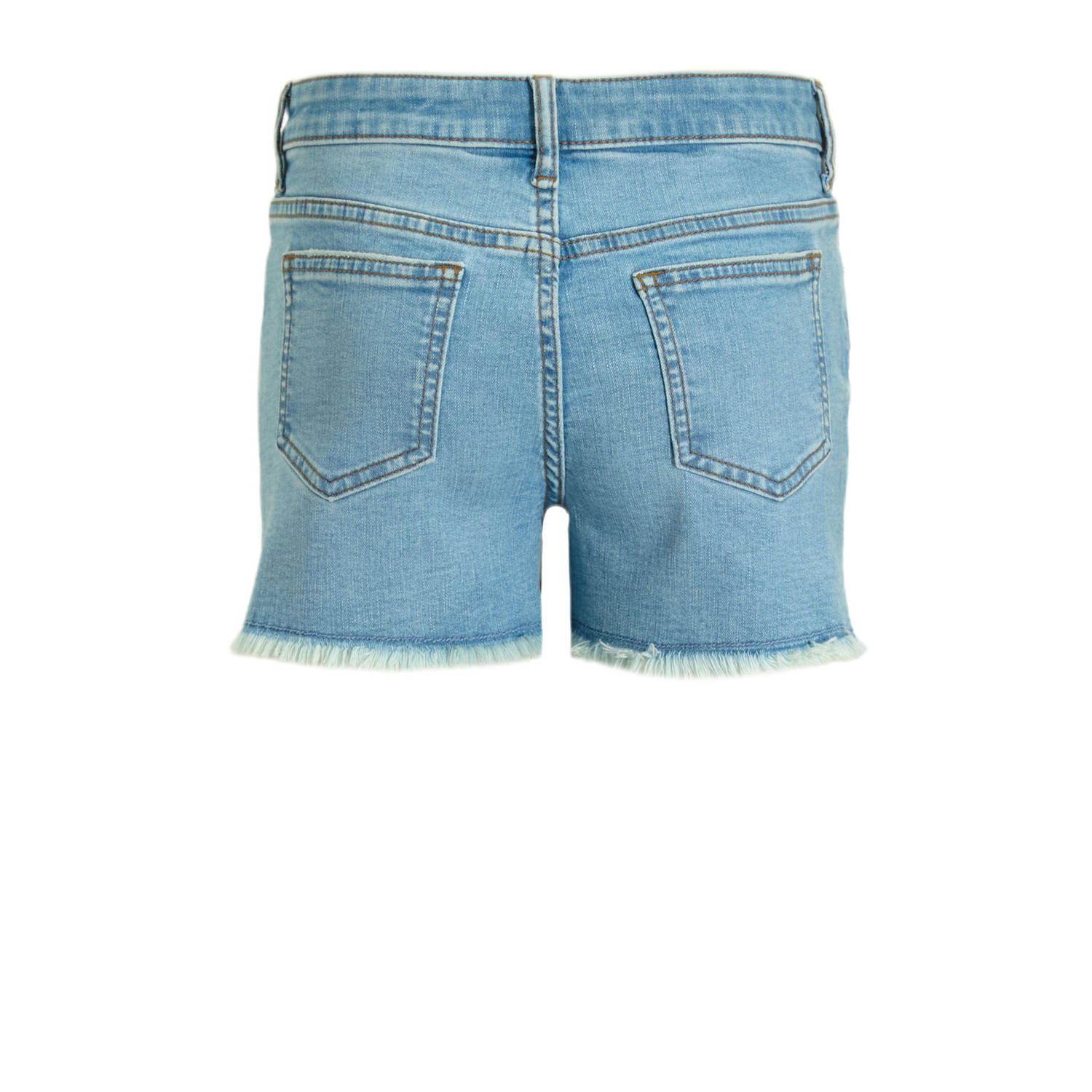 anytime denim short lichtblauw
