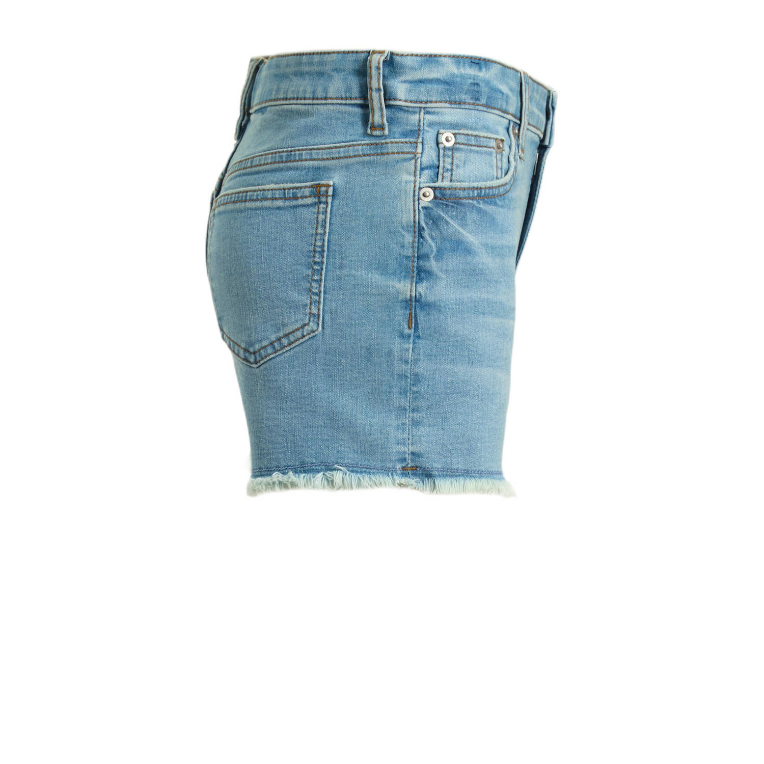 anytime denim short lichtblauw