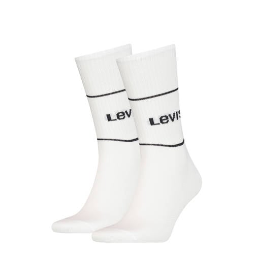Levi's sokken met logo - set van 2 wit afbeelding