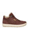 Ecco gevoerde nubuck sneakers bruin