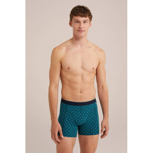 WE Fashion boxershort petrol afbeelding