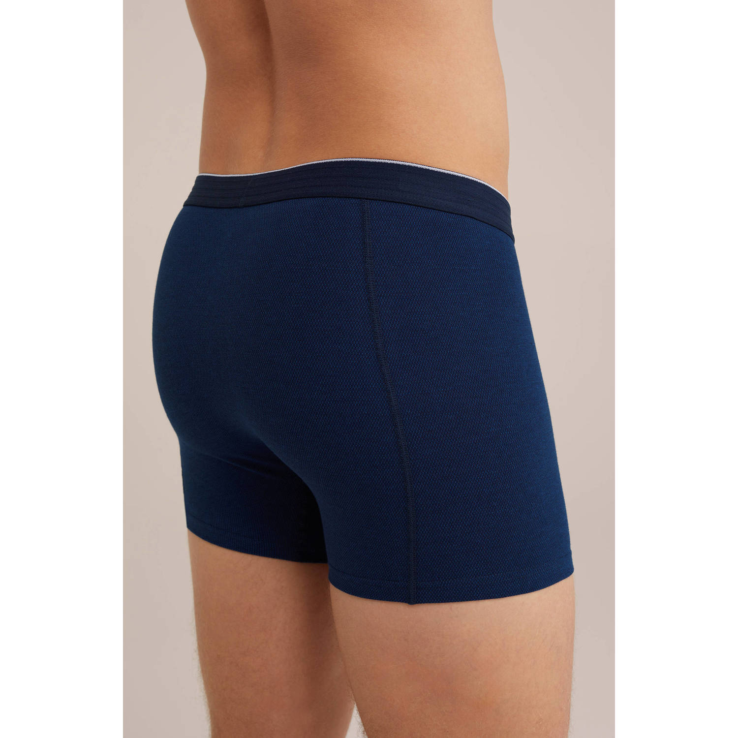 WE Fashion boxershort donkerblauw