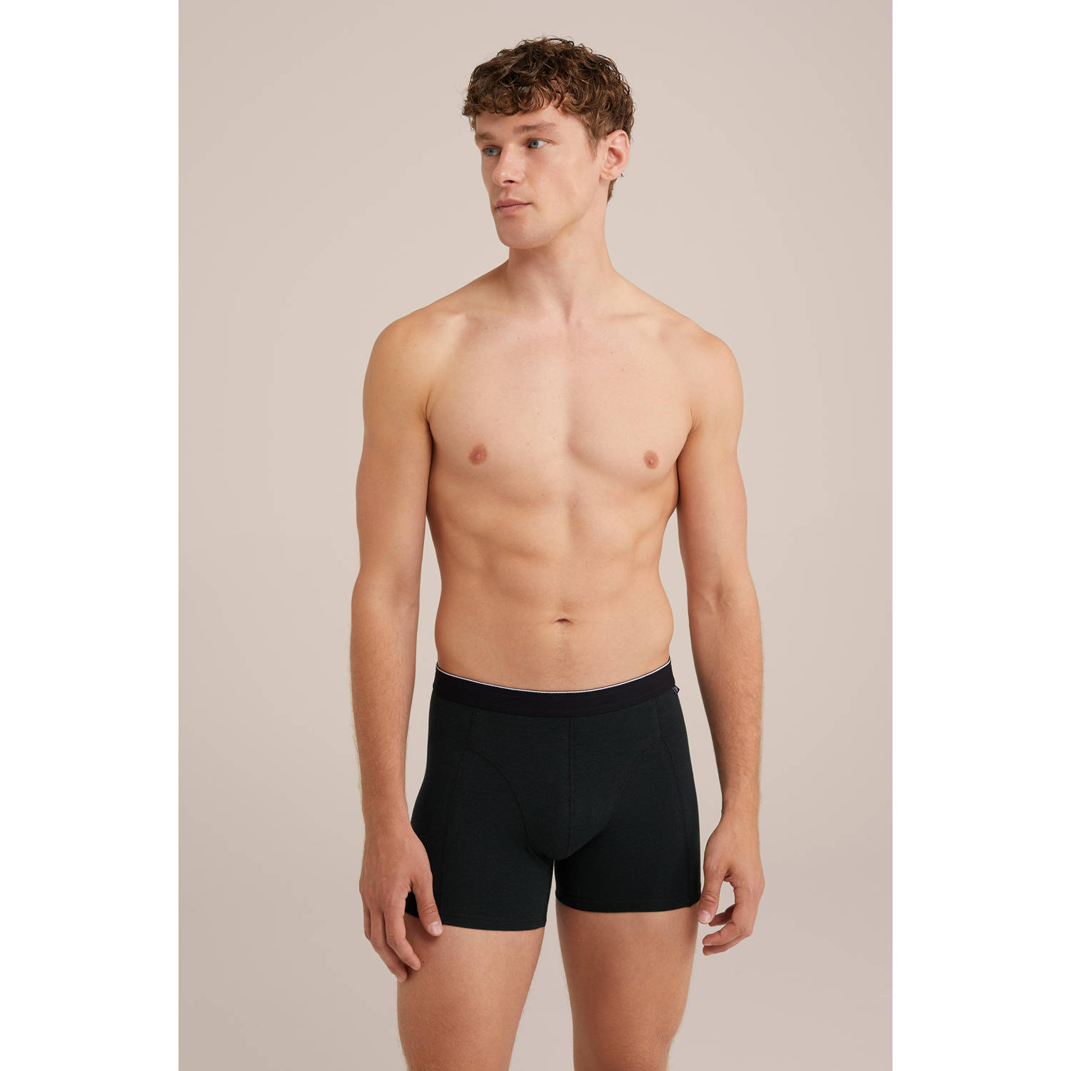 WE Fashion boxershort donkergroen