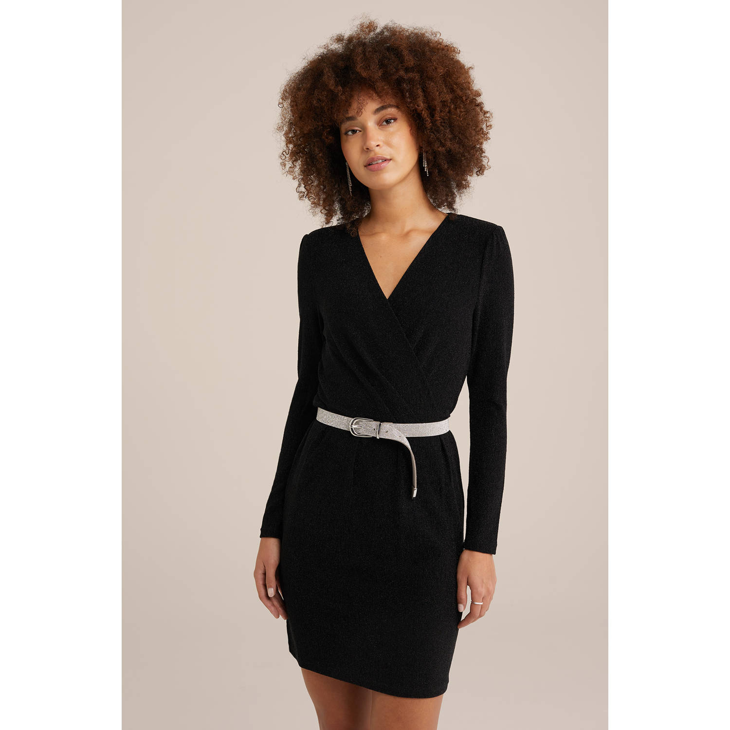 WE Fashion jurk zwart