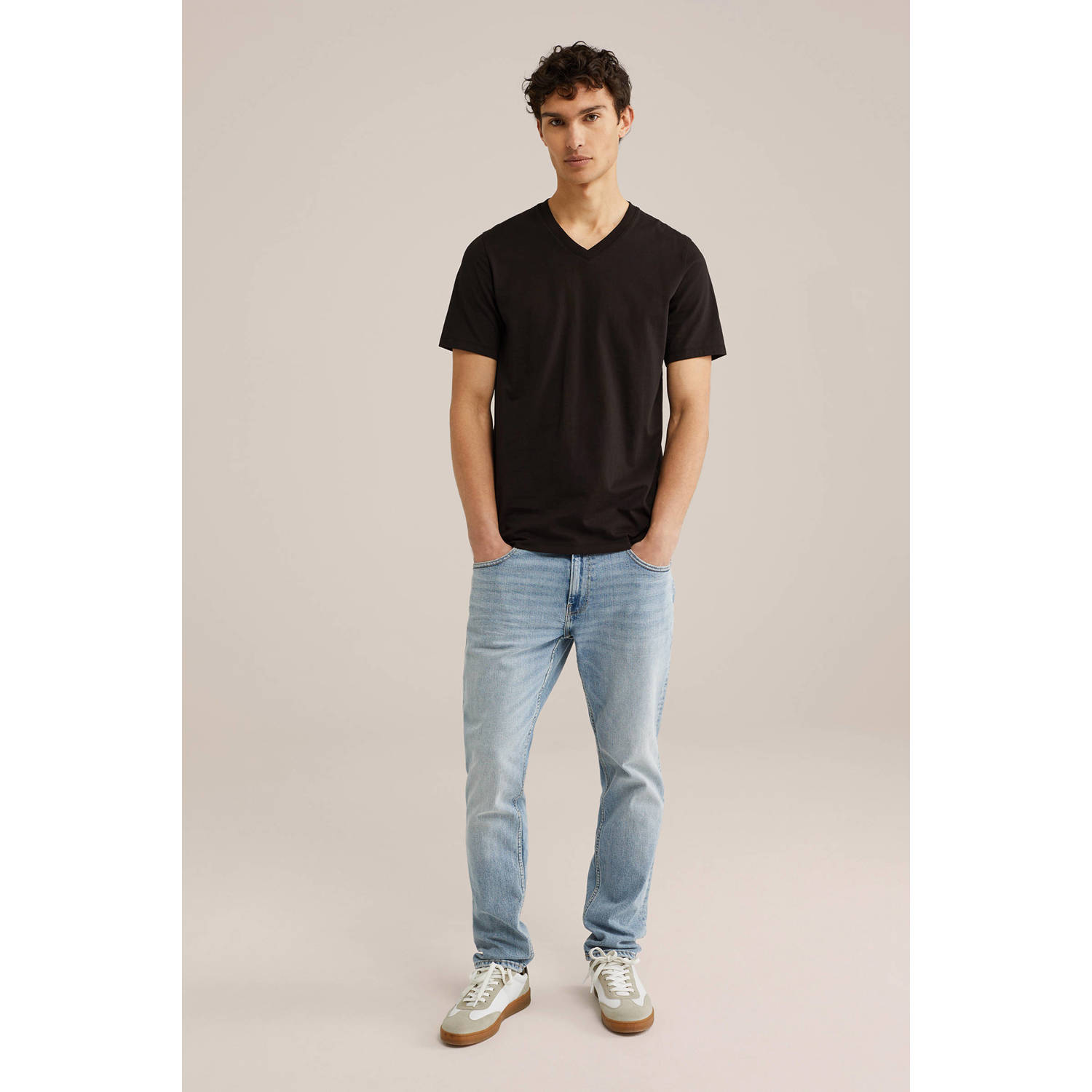 WE Fashion T-shirt zwart