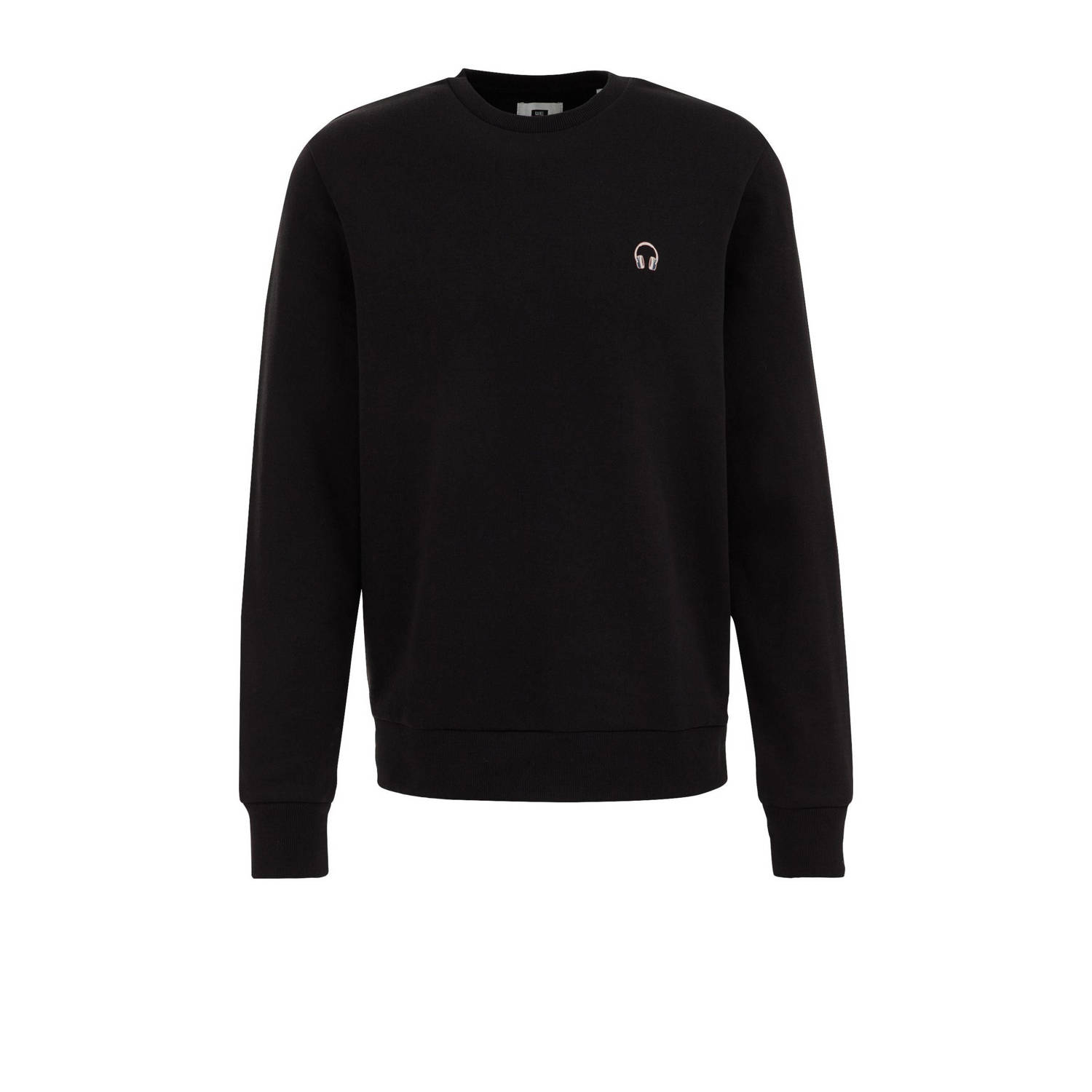 WE Fashion sweater zwart