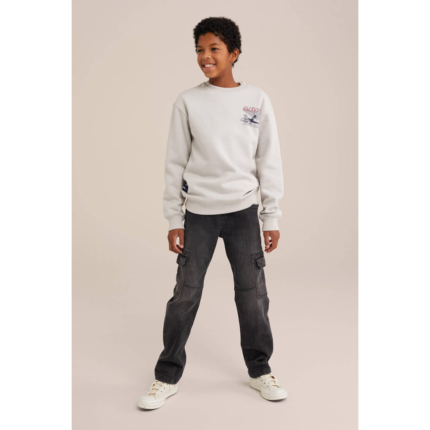 WE Fashion sweater beige