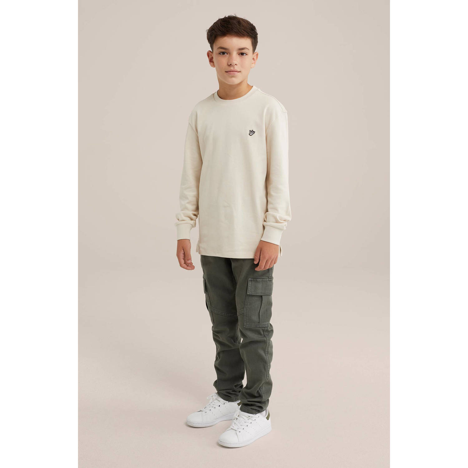 WE Fashion longsleeve moonbeam
