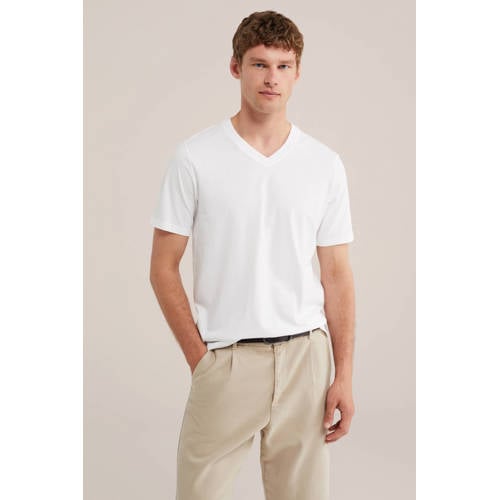 WE Fashion relaxed T-shirt wit afbeelding
