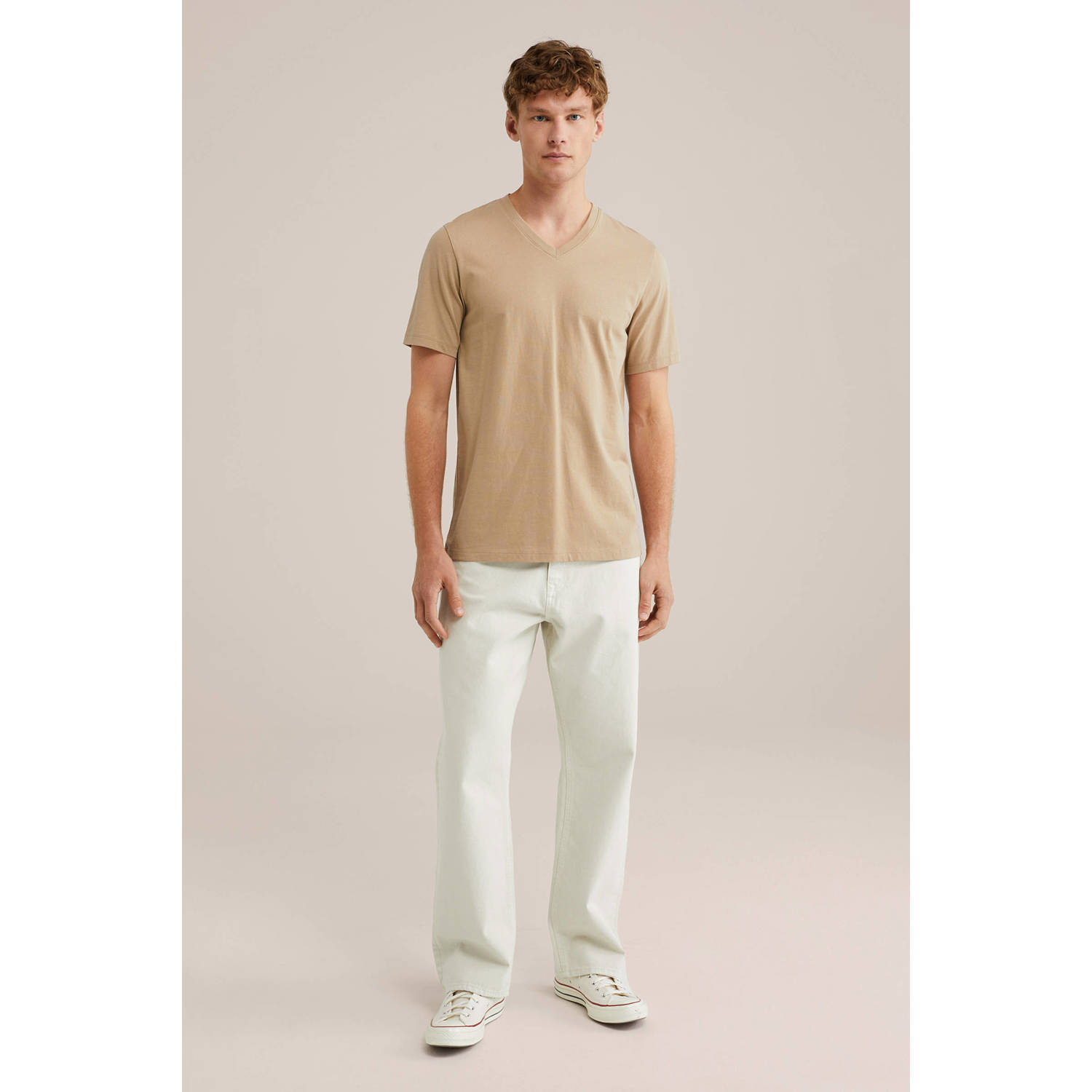 WE Fashion T-shirt beige