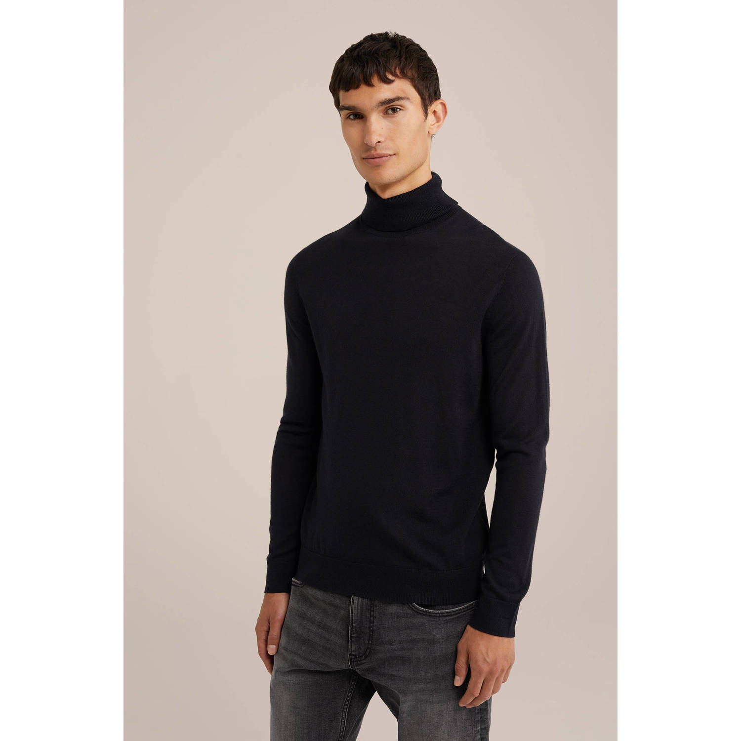 WE Fashion WE Fundamentals wol coltrui zwart