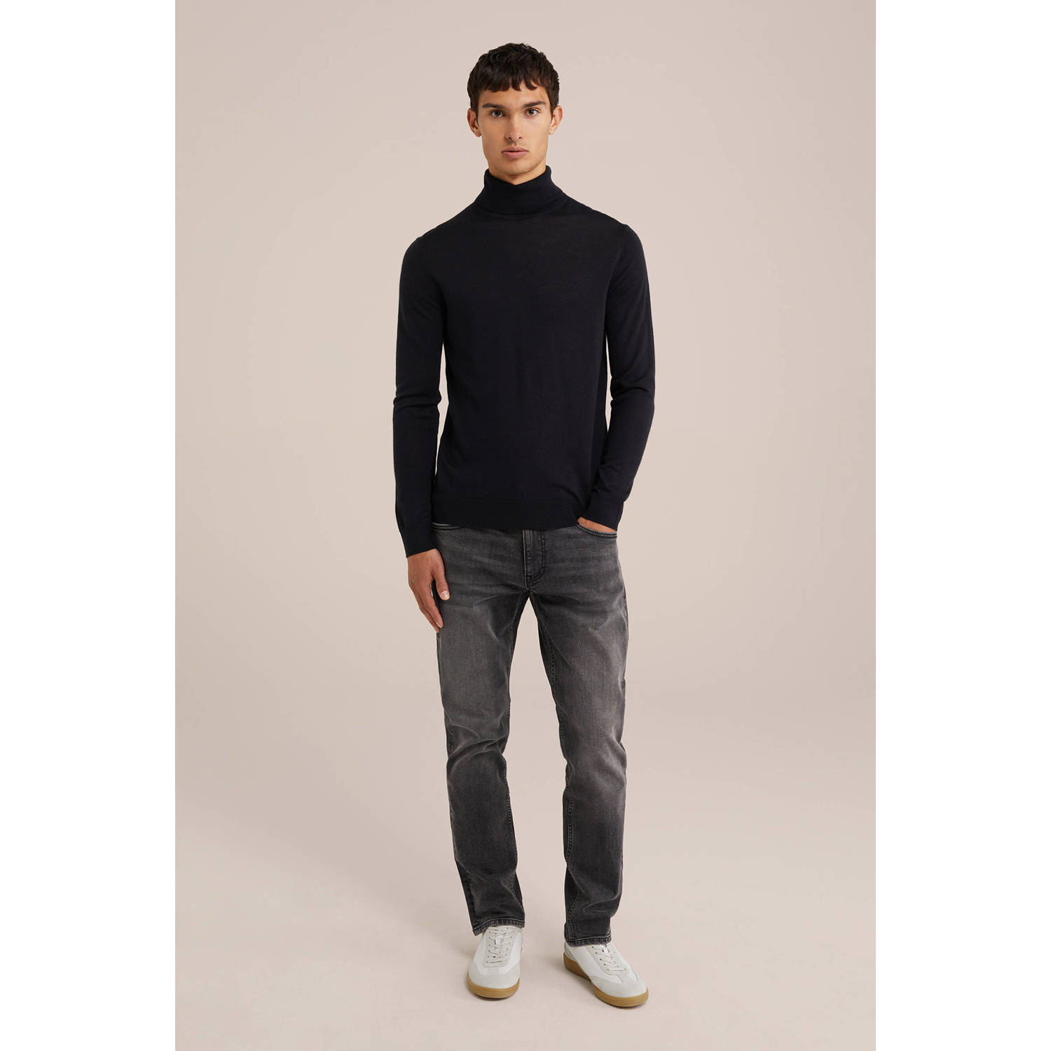 WE Fashion WE Fundamentals wol coltrui zwart
